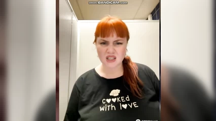 Рыжая пышка в эфире